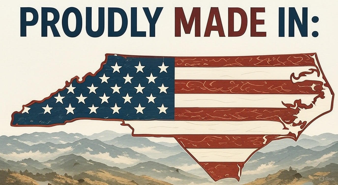 Proudly Made in NC